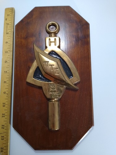 Targa fraternità bronzo - targa, pi