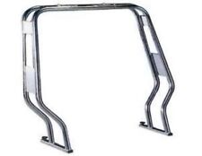 1 ROLL BAR IN ACCIAIO INOX D40 RIBALTABILE ESTENDIBILE SAGOMATO CURVO ROLLBAR