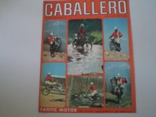 advertising Pubblicità 1972 MOTO FANTIC CABALLERO SUPER SPECIAL 50/COMPETITION