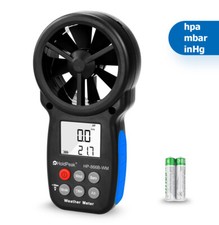 Anemometro Digitale Portatile Misurazione Accurata Velocità Aria Vento LCD 30m/s