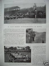 1930 MONZA AUTOMOBILISMO VARZI