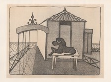 Giuseppe Viviani - Cane sul