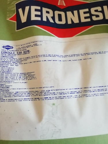 Mangime veronesi 530 - veronesi, per