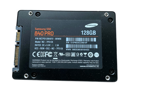 Samsung ssd 840 pro 128 - 840,