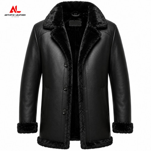 Cappotto uomo pelle pecora - di,