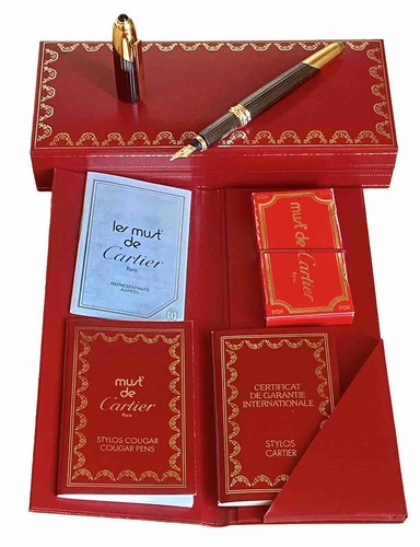 Cartier stilografica must de - cartier, m-must