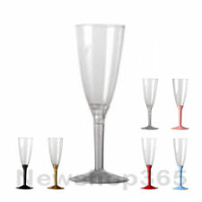 Flute Calice in plastica monouso bicchiere feste party per champagne o spumante 