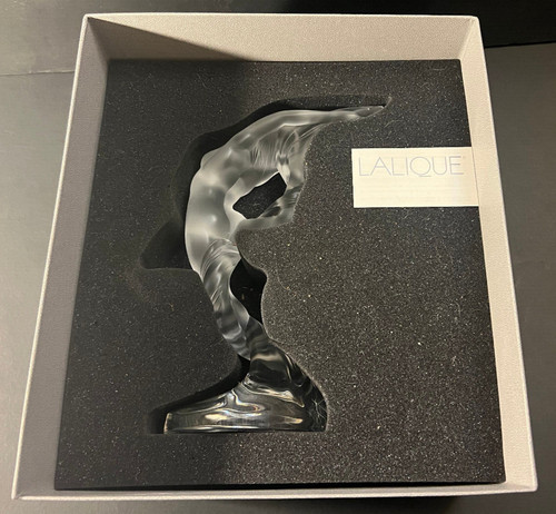 Lalique frosted acrobat arms - frosted,
