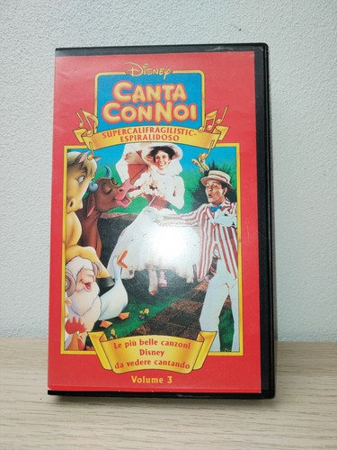Vhs disney canta - con, le