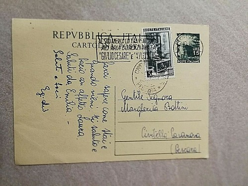 Storia postale repubblica - postale,