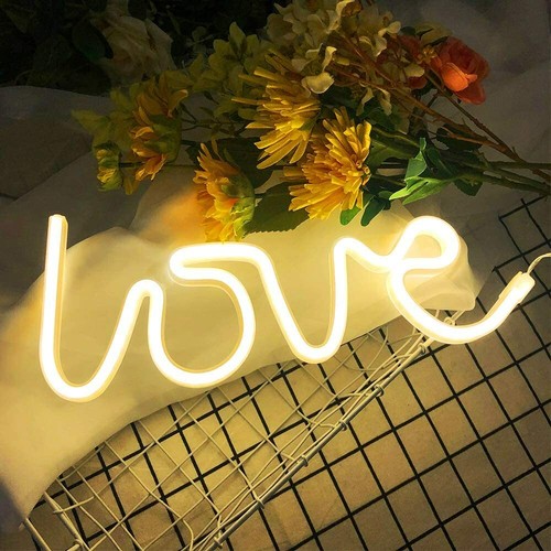 Lampada neon love led - lampada, "love"