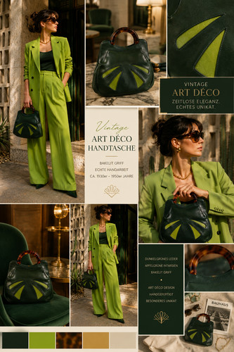 Borsa mano vintage - a, deco
