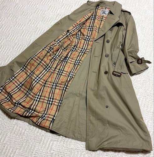 Burberrys trench cappotto kaki - trench,