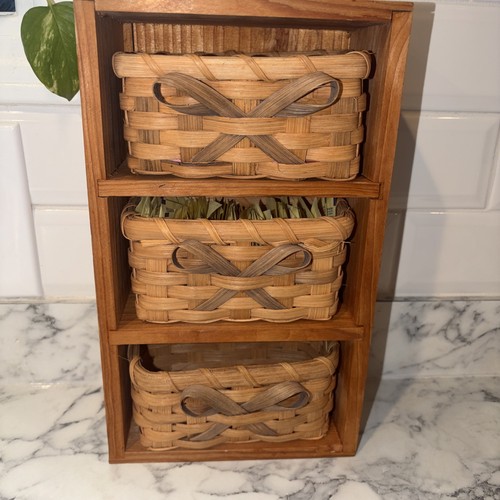 Cesto vintage rustico - , legno