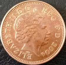 INGHILTERRA MONETA 1 PENNY 2004 CIRCOLATA