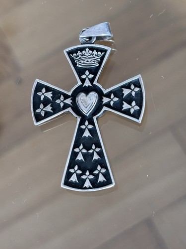 Croix bretonne kelt - croix, argent