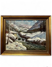 Quadro Olio Su Tela di Dagfin