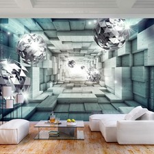 Sfere diamante grigio tunnel