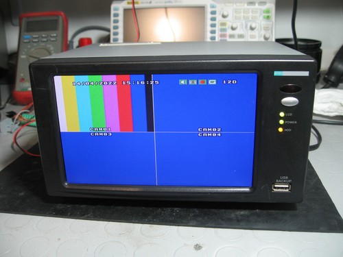 Kit solo dvr lcd7 - hdd, 250