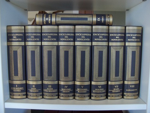 Enciclopedia del novecento - enciclopedia,
