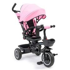 Foryourlittleone Kids Trike V3 Rosa Triciclo Bambino Push Bike con Maniglia Genitore
