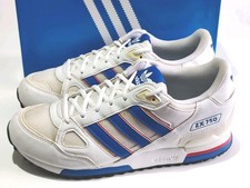 ADIDAS ZX 750 (GZ5416) BIANCO BLU ROSSO SCARPE DA GINNASTICA UOMO UK 10,5 EU 45 1/3