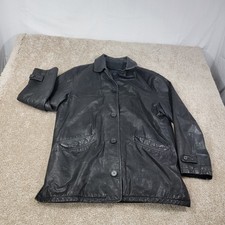 Giacca uomo Canali pelle nera