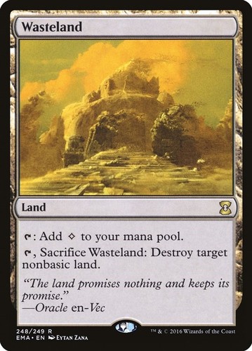 Magic mtg wasteland - wasteland, eternal