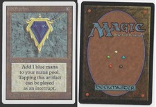MOX SAPPHIRE - NEAR MINT- UNLIMITED - P9 , NO BLACK LOTUS