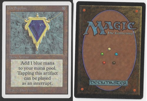 Mox sapphire near mint - mox,