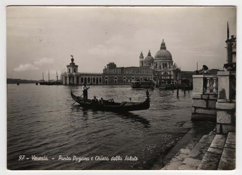 Venezia punta dogana e - venezia,