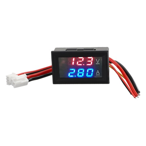 Voltmetro digitale doppio led - digitale,