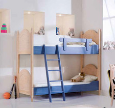 LETTO A CASTELLO RUSTICO 100%