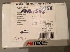 ABTEX ABP3749 FRONT BRAKE PADS