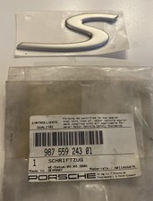 Scritta S 98755924301 Porsche