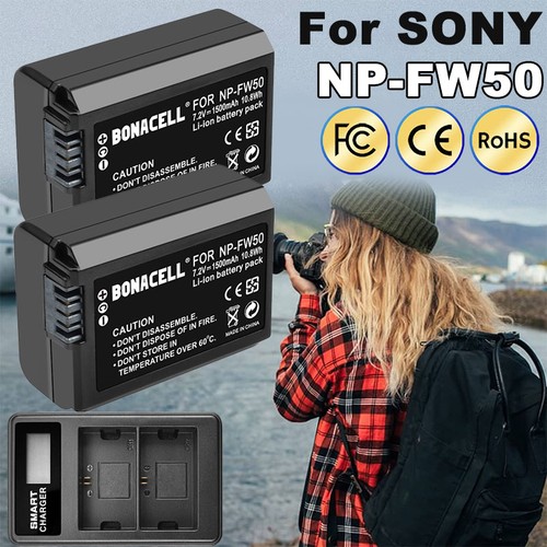 Fw50 batteria lcd - 2x,
