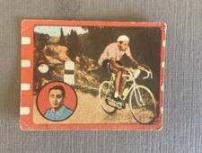 1952 Fausto Coppi Rare Card/Figurina Cicogna 1953 Ciclismo Italy Vintage 