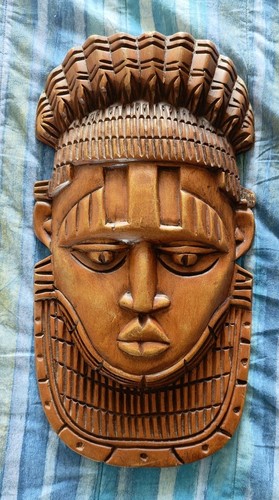 Maschera tribale legno - tribale,