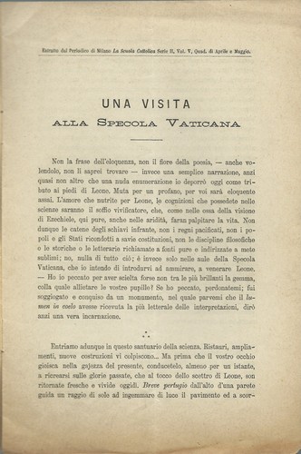 Maffi una visita alla - -,