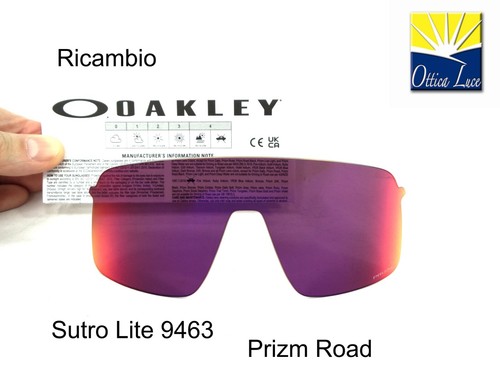 Lente ricambio oakley sutro - ricambio,