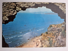 ? Vintage Cartoline scauri latina, scogliera del monte argento