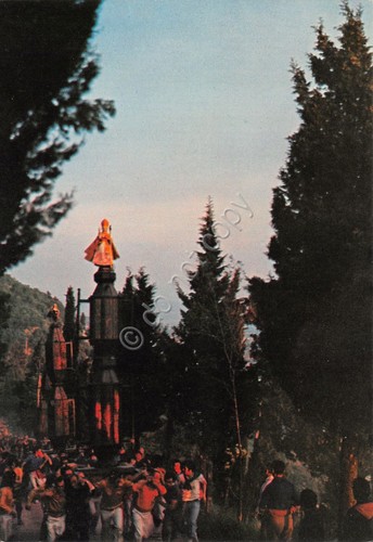 Cartolina gubbio maggio - gubbio, 15