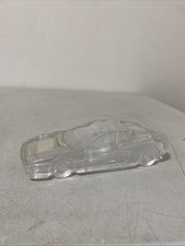 Fermacarte auto Hofbauer cristallo vetro Ferrari Testarossa da collezione 