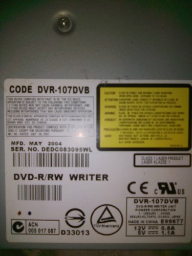 Pionner dvr 107dvb - pionner, nero