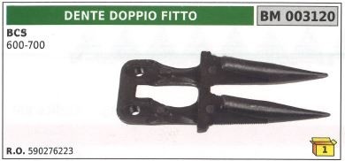 Dente doppio fitto per