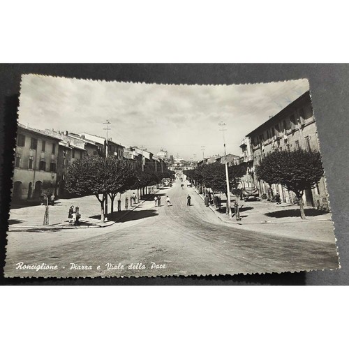 Cartolina ronciglione piazza - ronciglione,