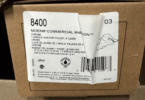 Moen 8400 commercial bition - moen,