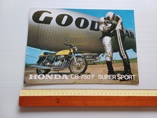 Honda CB 750 Four Super Sport 1975 depliant ITALIANO originale
