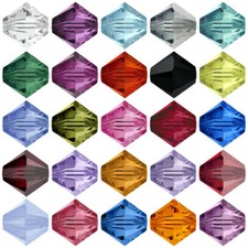 300 pezzi squisite perle di cristallo sfuse bicono 4 mm per accessori creazione gioielli