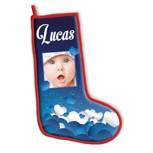 Calza befana cuori e - calza, “